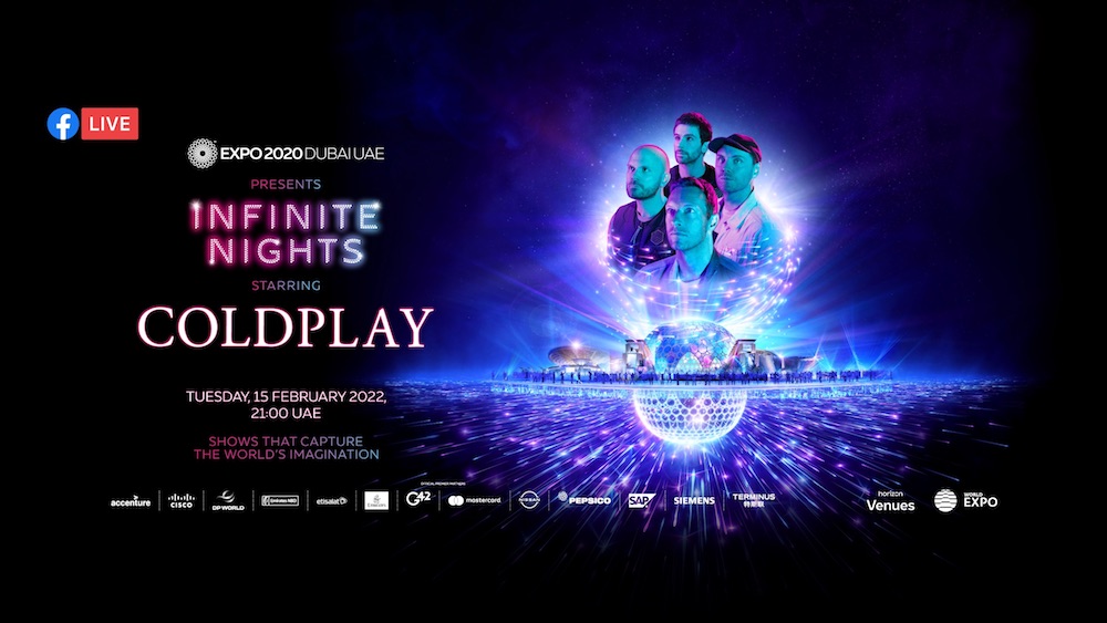 Infinite Nights: Coldplay at Expo 2020 Dubai - Live in VR