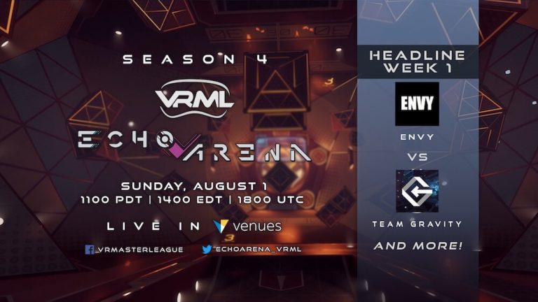 Echo Arena – Season 4 Week 1 – VRML – Live in VR