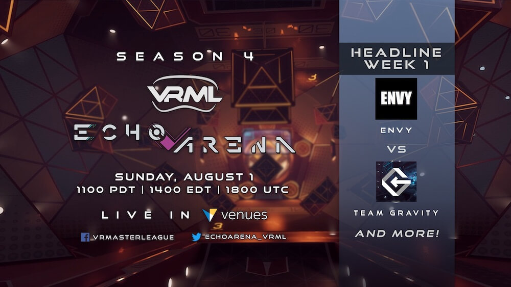 Echo Arena - Season 4 Week 1 - VRML - Live in VR