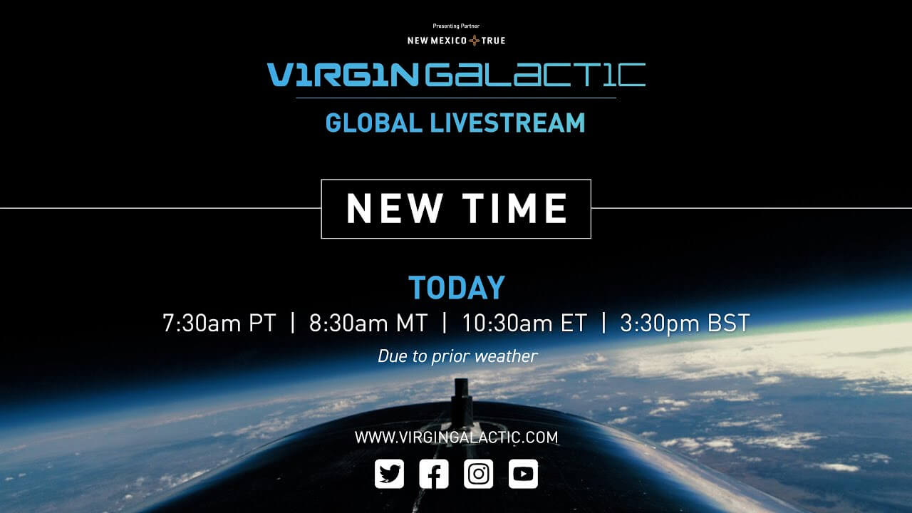 Virgin Galactic Unity 22 Spaceflight Livestream - Live in VR