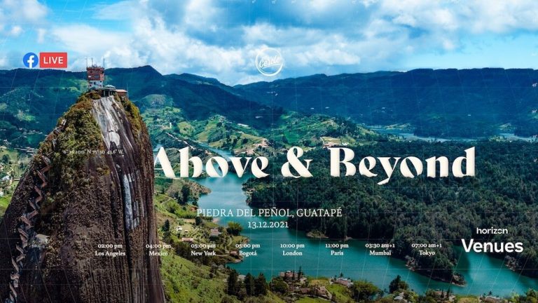 Cercle invites Above & Beyond at Piedra del Peñol – Live in VR