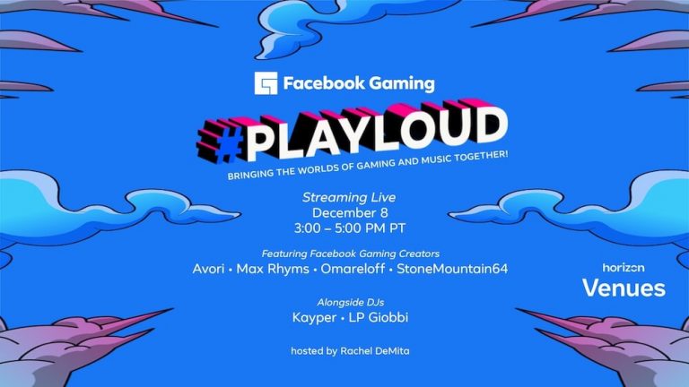 Facebook Gaming presents #PLAYLOUD – Live in VR