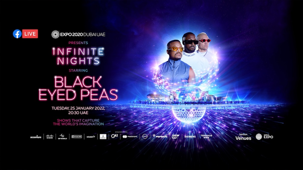 Infinite Nights: Black Eyed Peas Live at Expo 2020 Dubai - Live in VR