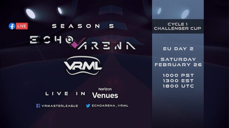 Echo Arena – Season 5 Cycle 1 – Challenger Cup – Finals (EU) – Live in VR