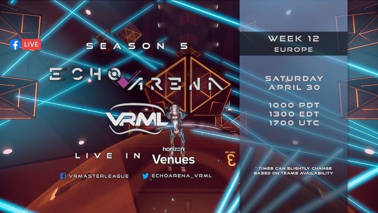 Echo Arena – Venues Showcase – Season 5 Week 12 VRML – Live in VR