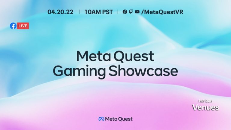 Meta Quest Gaming Showcase – Live in VR